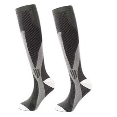 5 Pairs 30-40 mmHg Compression Socks – Knee High Support for Running & Sports