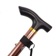 Adjustable Walking Cane Aluminum Walking Stick Folding Collapsible Travel Hiking