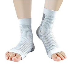 2 x Plantar Fasciitis Compression Socks Heel Foot Arch Pain Relief Support Pair