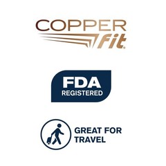 Copper Fit Mobilizer Compression Socks Easy On & Large-X-Large Black – 3 Pack