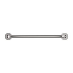 Glacier Bay 24 in. x 1-1/4 in. Concealed Screw ADA Compliant Grab Bar in Brushed