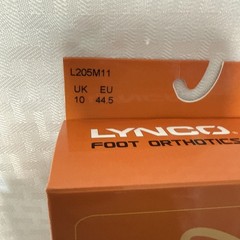 Aetrex L205 Lynco Orthotic Conform Series Men’s Size 11 Insoles