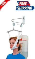 DMI Cervical Neck Traction Over the Door Device for Physical Therapy Helps
