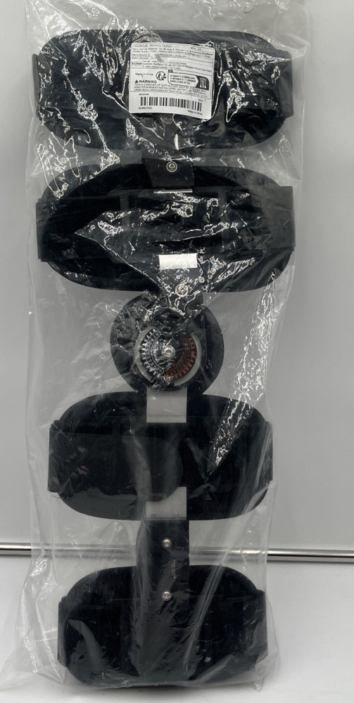 Post-Op Hinged Adjustable Knee Brace Right Or Left Leg New In Bag Knee Support