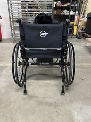 Motion Concepts APEX Manual Wheelchair Lightweight Detachable Footrests Black