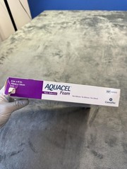 ConvaTec Aquacel Foam Non Adhesive Hydrofiber 6x6in Dressings 5 White 420635
