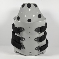 LSO Adult Men’s Small Clamshell Torso Back Brace Support Scoliosis Orthosis Male