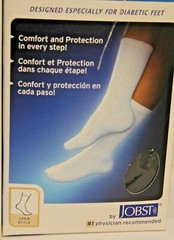 Jobst SensiFoot Diabetic Sock in Different Styles and Colors Made in the USA