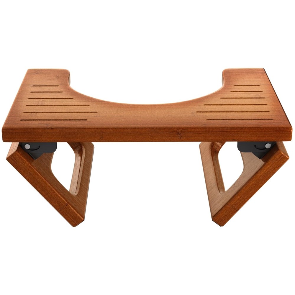 Bamboo Toilet Stool for Adults – 7 Inches Squat Step