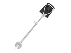 Deluxe Shooting Walking Stick Leather Seat Folding Stool Interchangeable Foot
