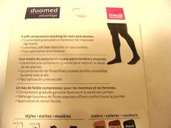 Medi duomed Advantage AT26255 Thigh Black w/ tb ct 20-30 XXL Closed Toe New
