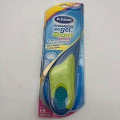 New Dr. Scholls Sport Massaging Gel Advanced Shoe Insoles Women Size 6-10