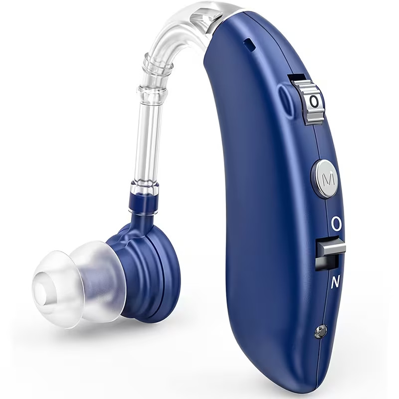 1pc Hearing Aids for Seniors, Hearing Aids Rechargeable with Noise Cancelling