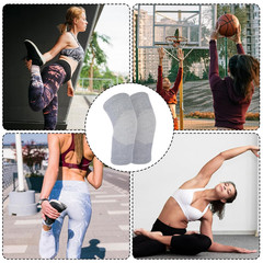 Bamboo Knee Sleeve, Breathable Compress Bamboo Knee Sleeves Elastic Warm Knees B
