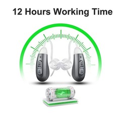 JINGHAO Digital Hearing Amplifier Noise Reduction,Charging Case,Chargeable