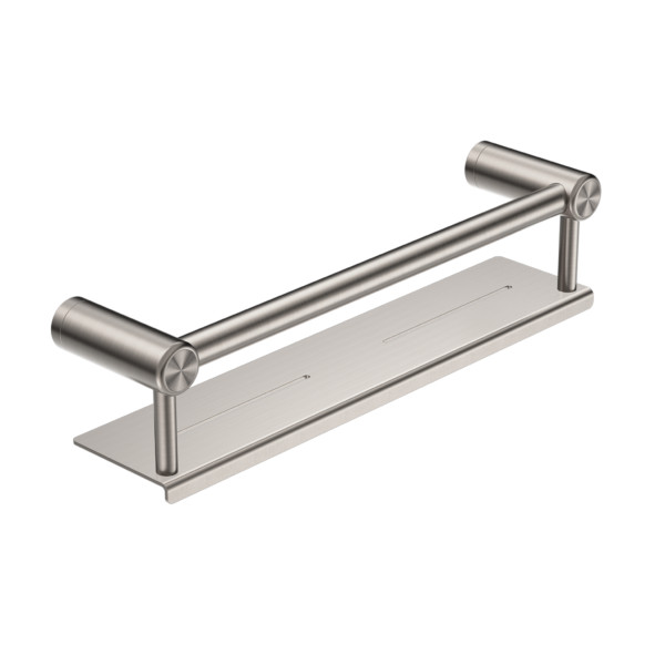 Mecca Care Accessible Grab Rail w Shelf 300mm Special Need Safety NRCR2512CBN
