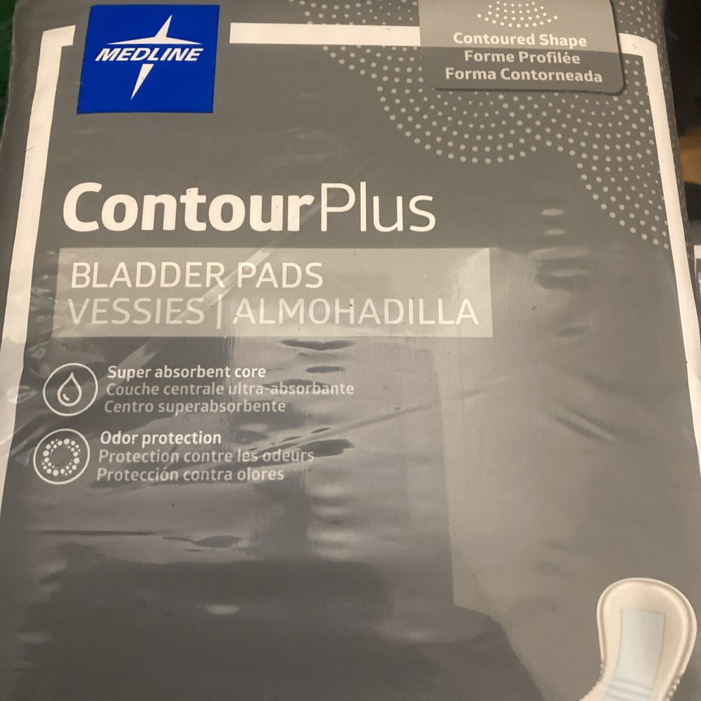 Medline Contour Plus Bladder Pads 28ct – NEW