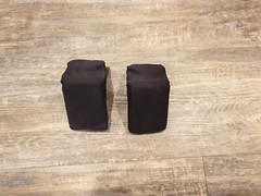 QUICKIE QM 710,715,720, Pulse 6 CenterMount Legrest Calf Pads with hardware