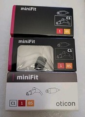 HEARING AID SPEAKER UNIT (Oticon) ~ MINIFIT ~ 85 db ~ Size 1 ~ RIGHT Side ~ BNIB