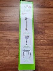Nova Ortho Med Wall Heavy Duty Steel Grab Bar 12″ CHROME New. Open Box
