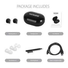 Hearing Aids for Seniors with Touch Control, Rechargable – Lightweight Portab…