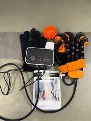 Both Hands Rehabilitation Robot Gloves, 2024 Electric Hand Function Equipment, S