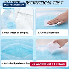 AbsorbEase® Disposable Underpads 23“ X 36“ (30-Count) Incontinence Pads, Chux,