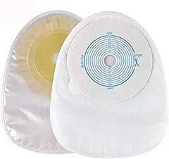 Disposable Colostomy Bags One-Piece Closed Stoma Bag Ostomy,Max Cut to Fit 20…