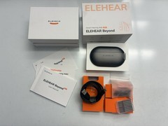ELEHEAR Beyond OTC Rechargeable RIC Hearing Aids for Both Ears w/ Charging Case