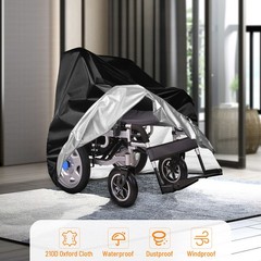 Waterproof Mobility Scooter Cover Heavy Duty Wheelchair Storage Cover Dustproof