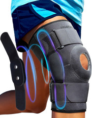 Sparthos Knee Brace – Heavy-Duty Hinged Support for ACL, MCL, Meniscus Tear
