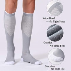 FITRELL 3 Pairs Compression Socks for Women and Men 20-30mmHg-Circulation Sup…