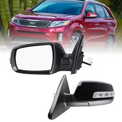 Left Driver Side 7 Pins Heated Power Mirror Compatible with Driver Side (Left)