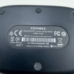 Connexx Custom Charger Station Black USB-C Port Portable Hearing Aid Charger