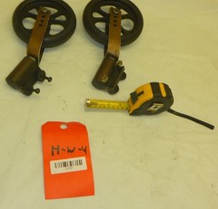KI MOBILITY CATALYST MANUAL WHEELCHAIR FORKS AND CASTERS 6 INCH