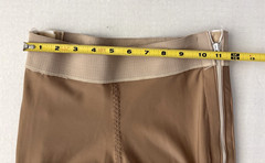 Post-Surgical Recovery Compression Girdle Shorts Zipper Beige Tan Women’s M