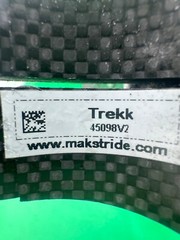trekk makstride prosthetic foot. Size 28, right shell. Max weight 300 pounds