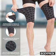 BODYPROX Thigh Compression Sleeves-Small-1 Pair-NEW IN ORIG BOX