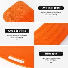 27″ Transfer Board with Slide Sheet – Wheelchair to Bed, Toilet, Tub, Car, 440 l