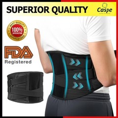 Adjustable Lumbar Waist Support Brace Belt Lower Back Pain Relief for Men Women