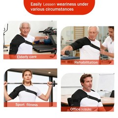 Cordless Shoulder Massager Pain Relief with 3 Vibration Modes & 3 Heating Levels