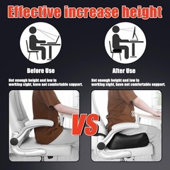 Extra Thick Chair Cushions Office,6 in Breathable Adult Booster Seat