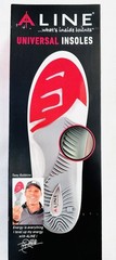 NEW ALINE Univ Arch Insoles LARGE Work Plantar Fasciitis, Shock Abs Gel Heel
