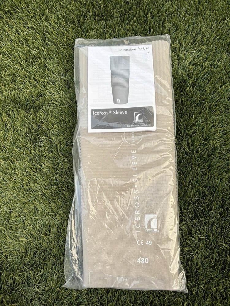 New Sealed in Bag Ossur Iceross Dermo Cushion Prosthetic Liner 15”