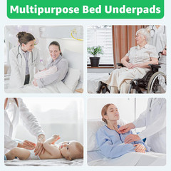 Almohadillas de Incontinencia Lavables con 8 Asas Transferencia 34×52 Pulgadas