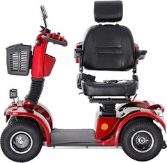 4-Wheel Mobility Scooter 500W 48V 20AH Battery Motor 360° Swivel Seat for Senior