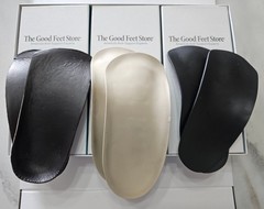 The Good Feet Store 3-Step System Insoles & 3 Packs of New Athletic Cushions