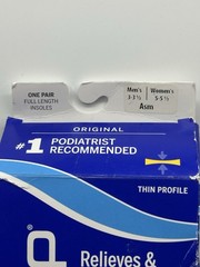 PowerStep Original Insole Full Length Inserts Men’s 3-3 ½ Women’s 5-5 ½