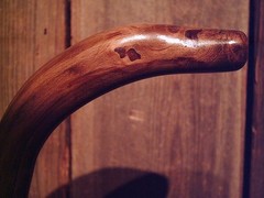 walking stick cane natural grown ROOT HANDLE for average size hands MADE IN USA