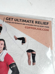 NEW Copper Joe Knee Compression Sleeve Small One 1 Pack Unisex Men Women Sealed